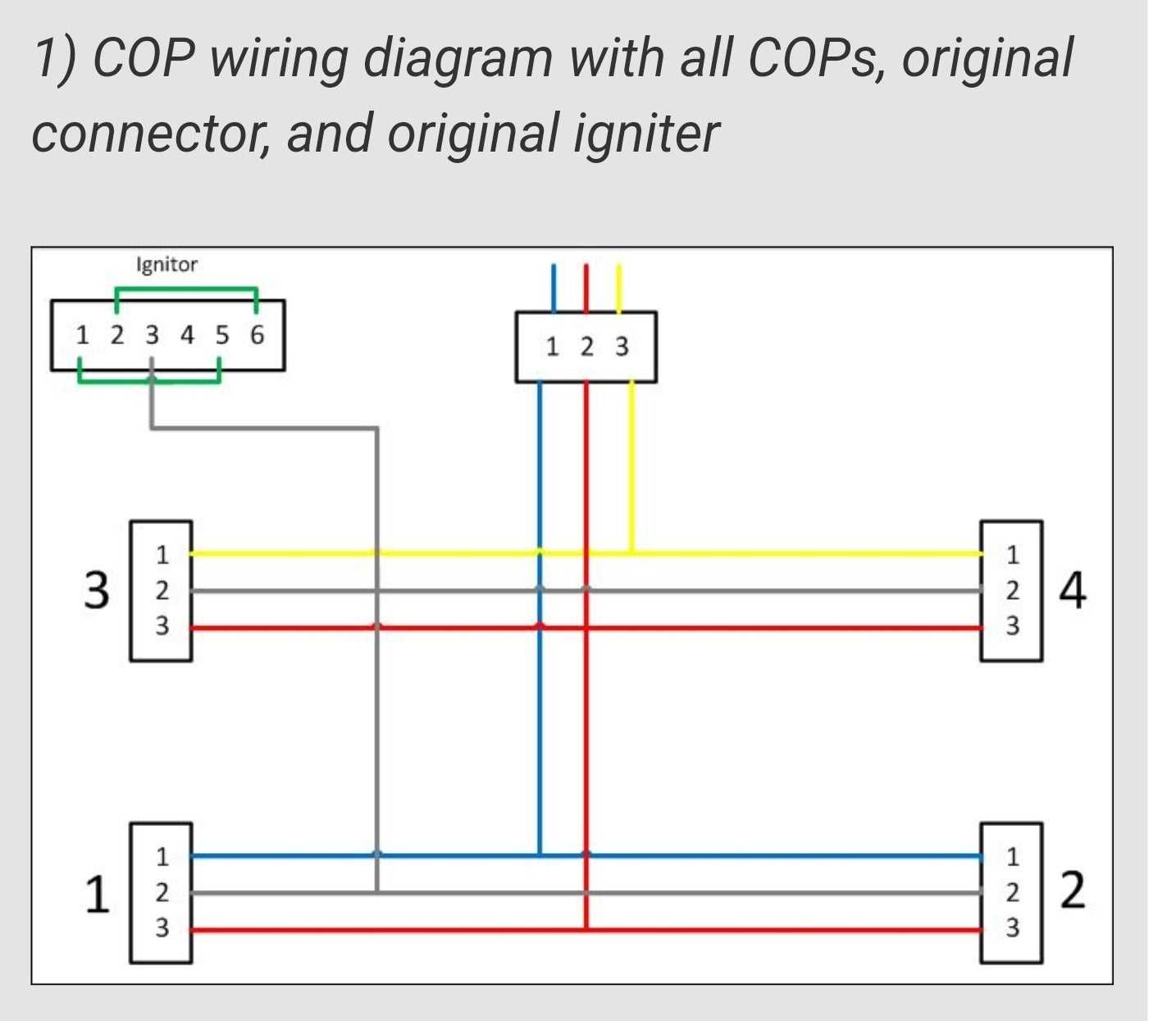 coil wiring 3 wire ignition coil diagram