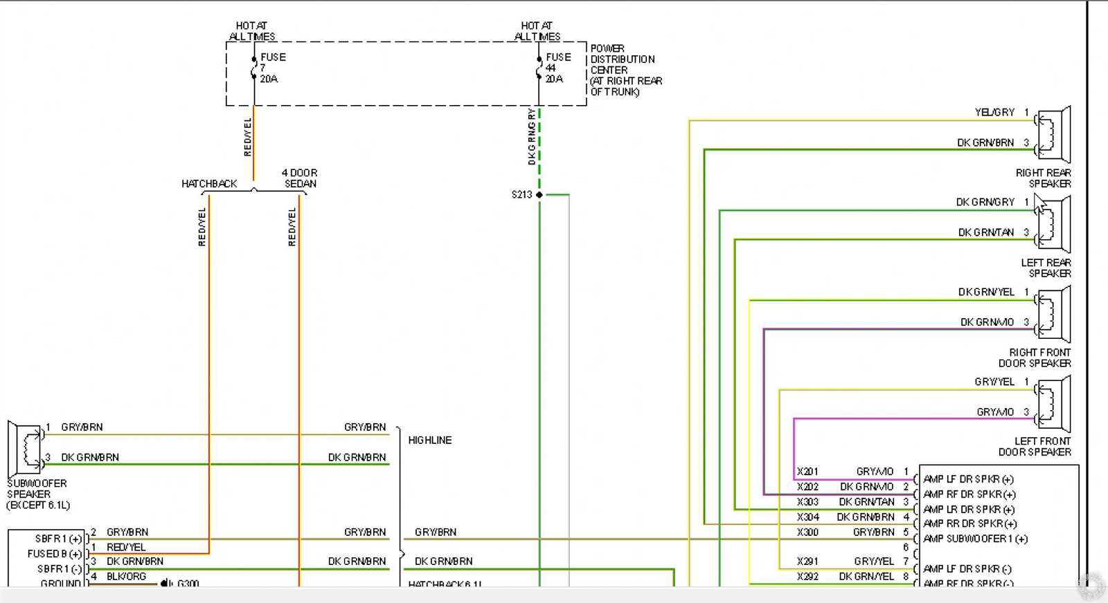 2006 dodge charger radio wiring diagram