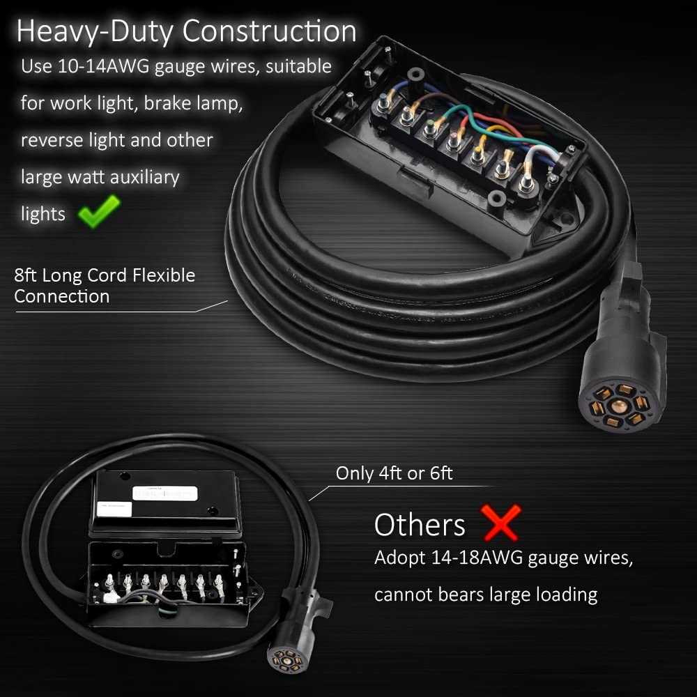 trailer wiring junction box diagram