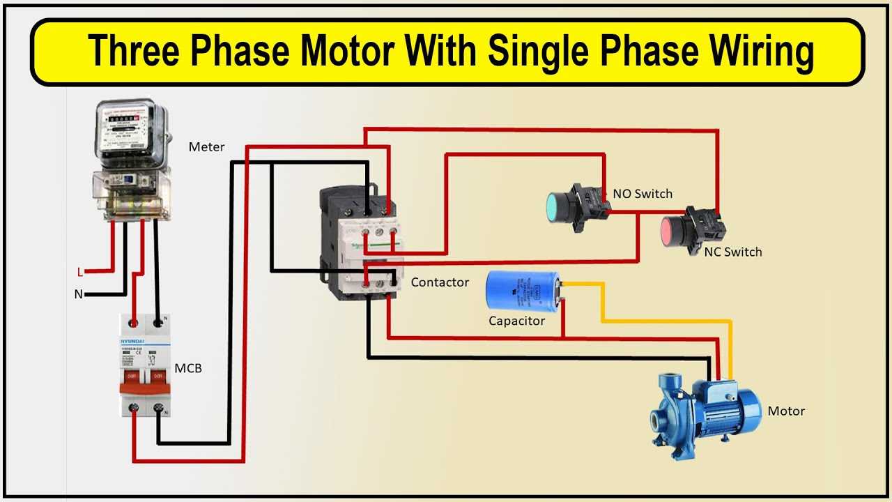 3 phase 240v wiring diagram