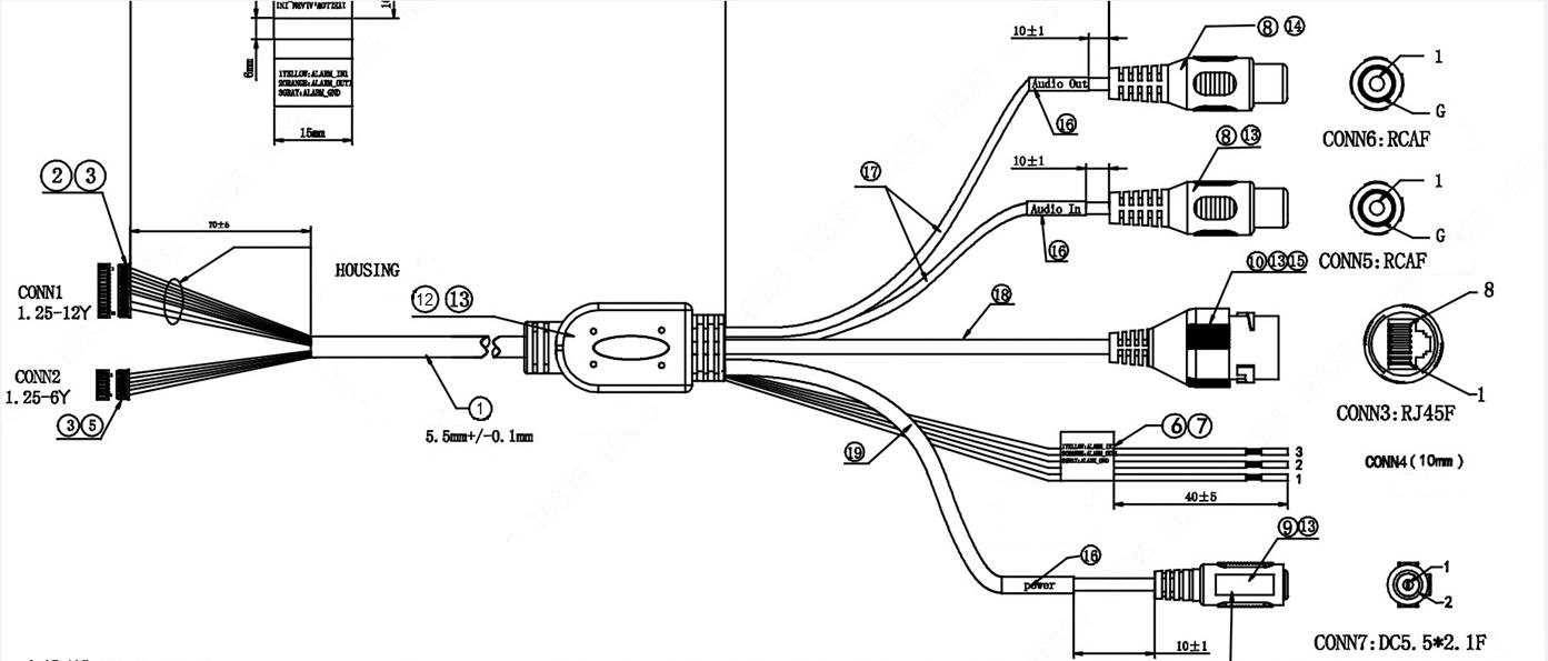 6 pin camera wiring diagram