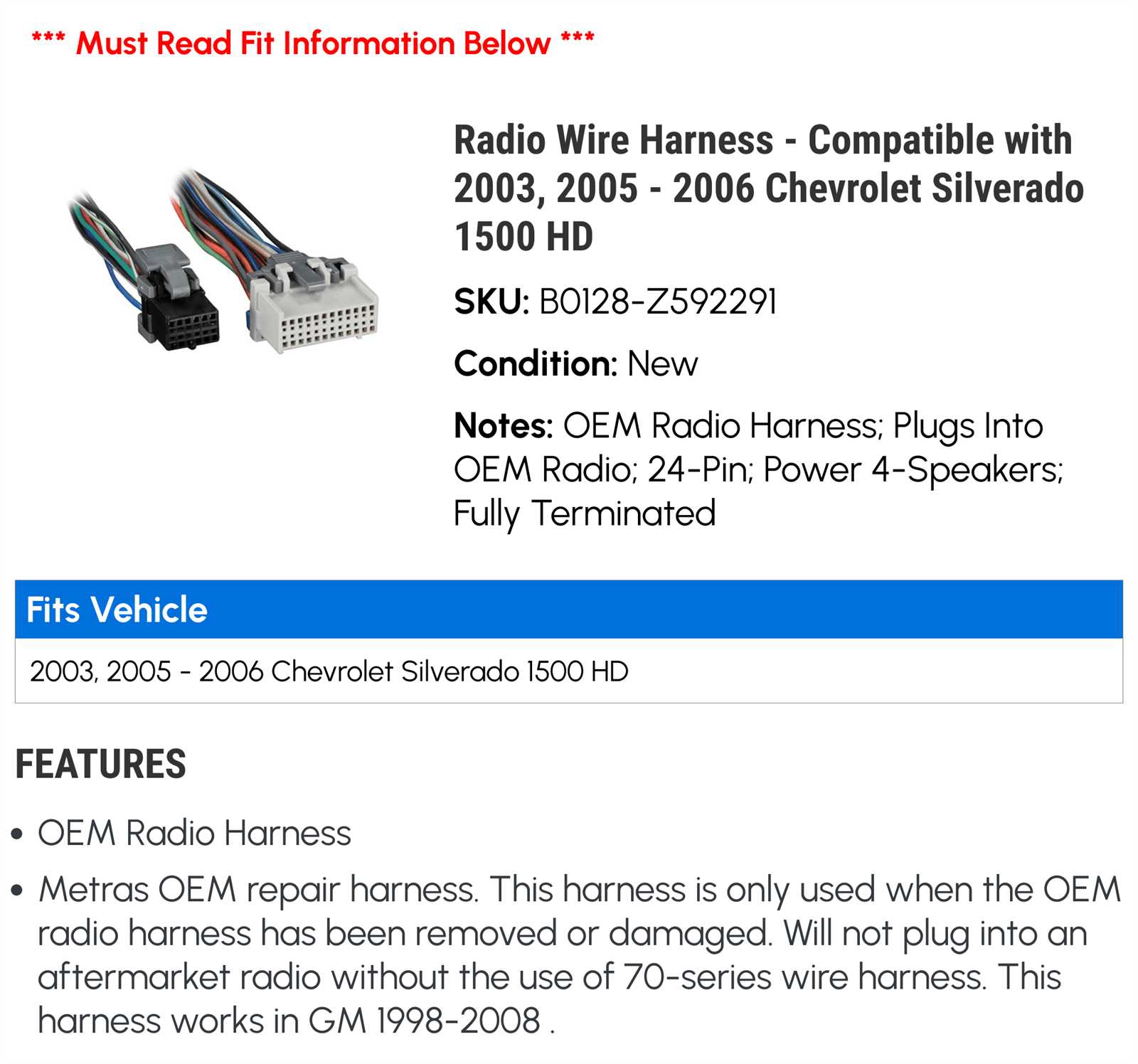 chevy silverado radio wiring diagram