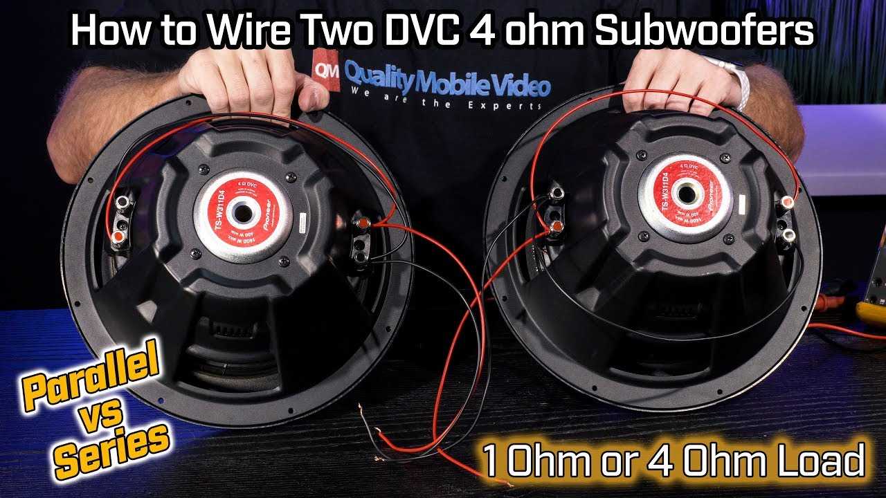 4 ohm to 1 ohm wiring diagram