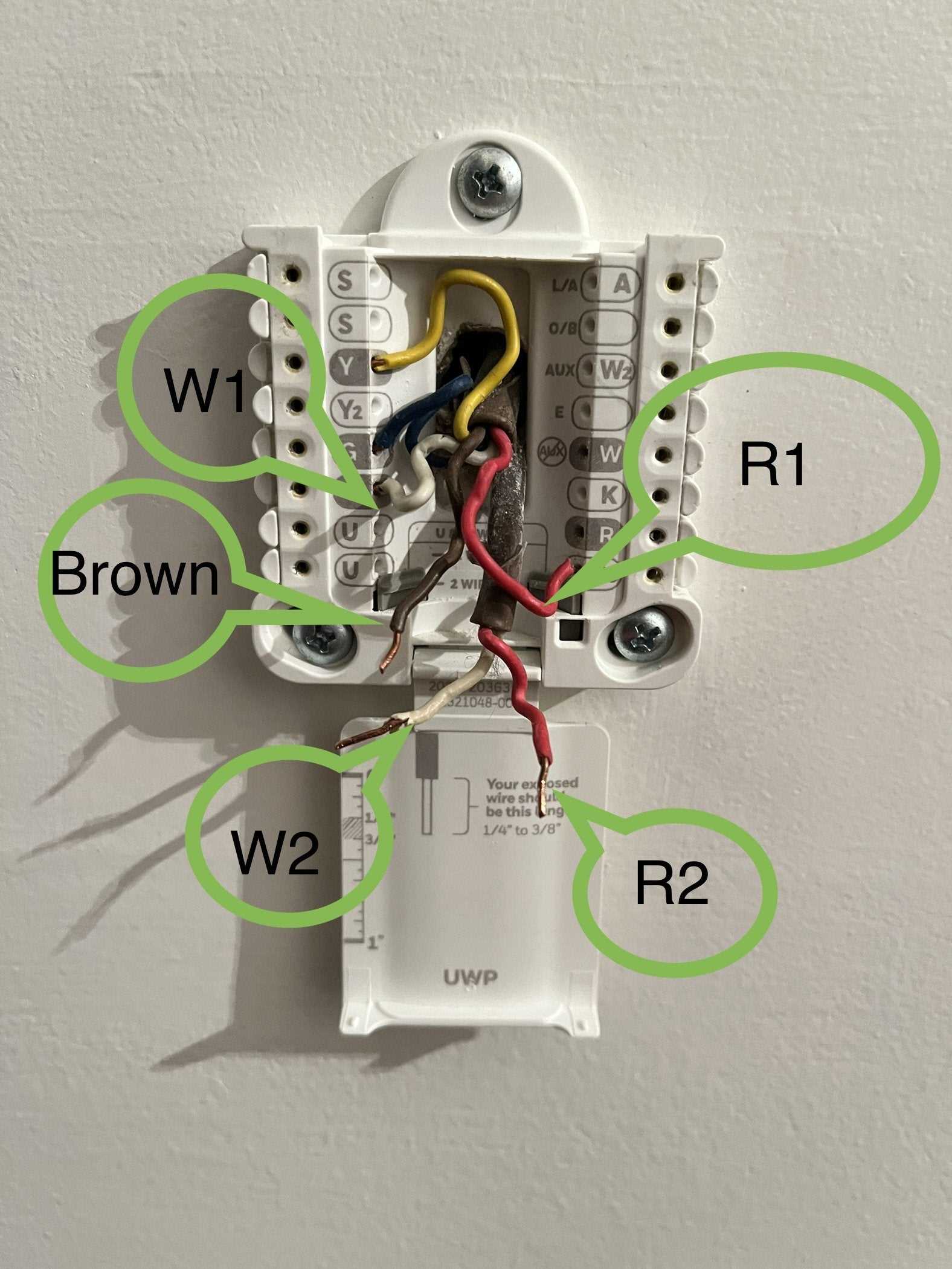 furnace to thermostat wiring diagram