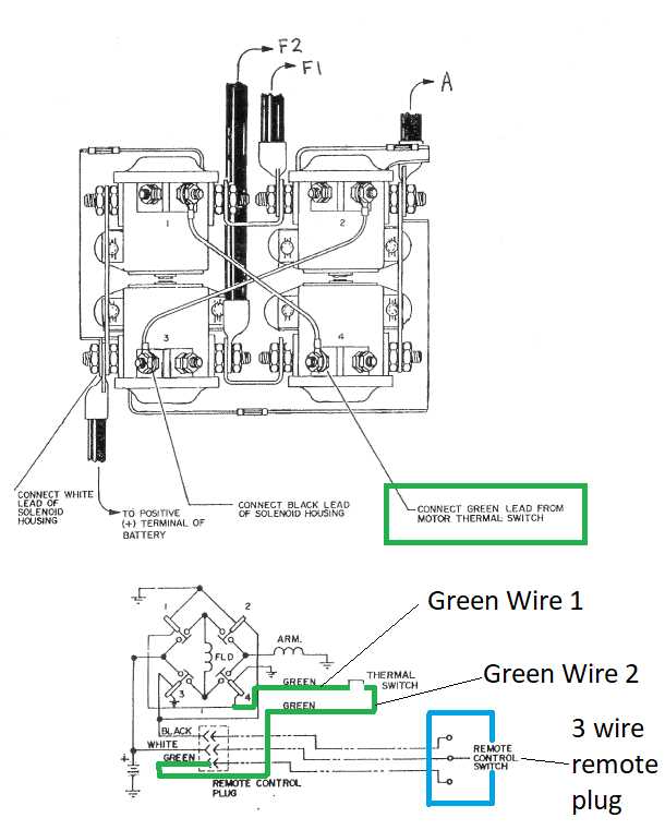 warn winch controller wiring diagram