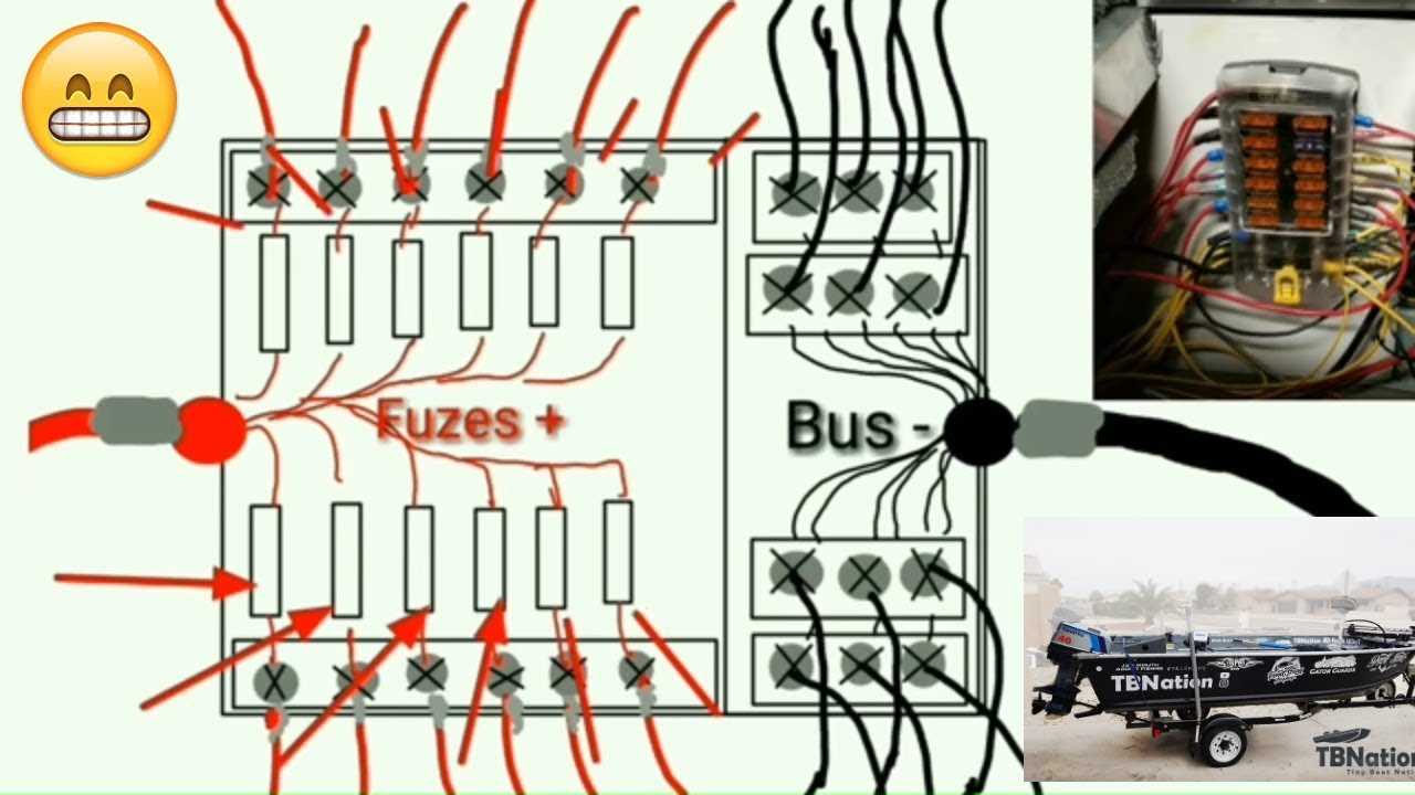 single battery boat wiring diagram