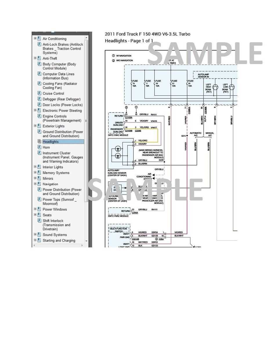 2010 f150 radio wiring diagram