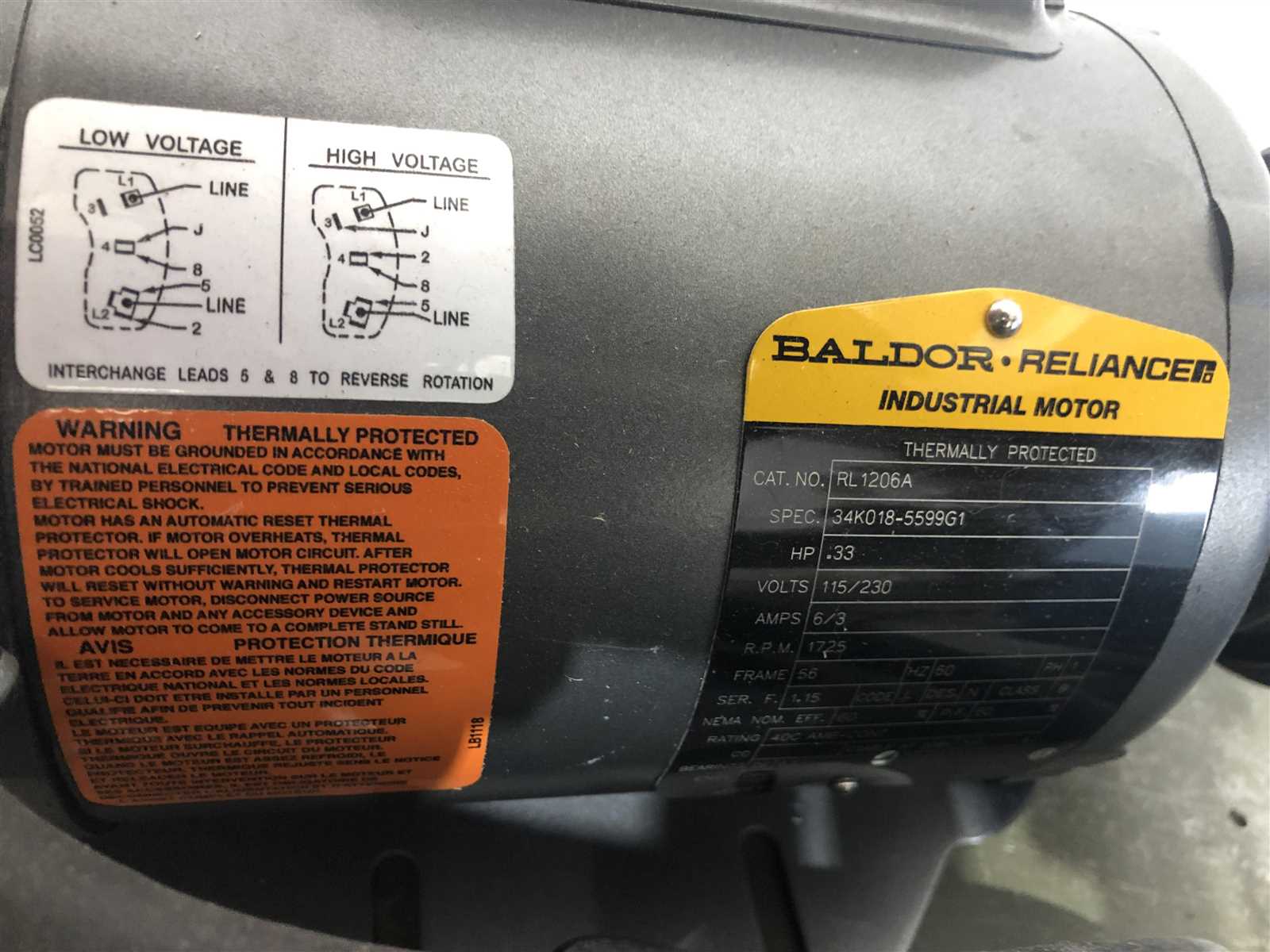 baldor motor wiring diagrams 3 phase