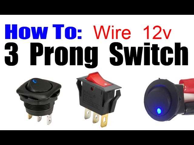 3 pin rocker switch wiring diagram