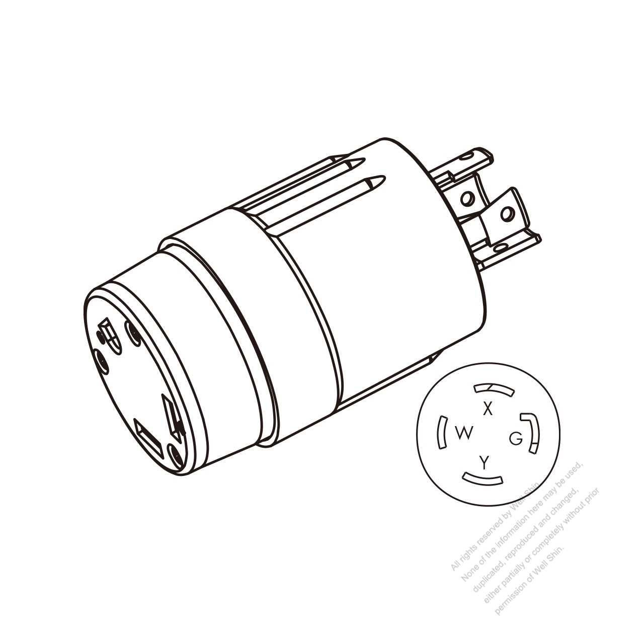 4 prong 30 amp plug wiring diagram