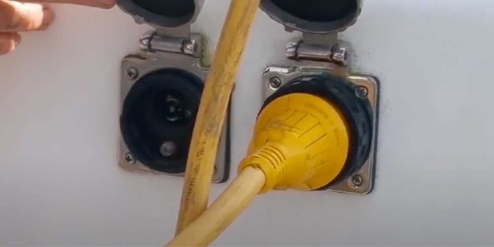 boat shore power wiring diagram