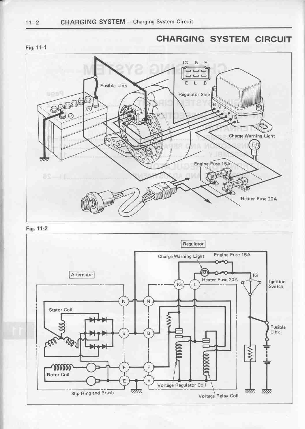 alternator with external regulator wiring diagram