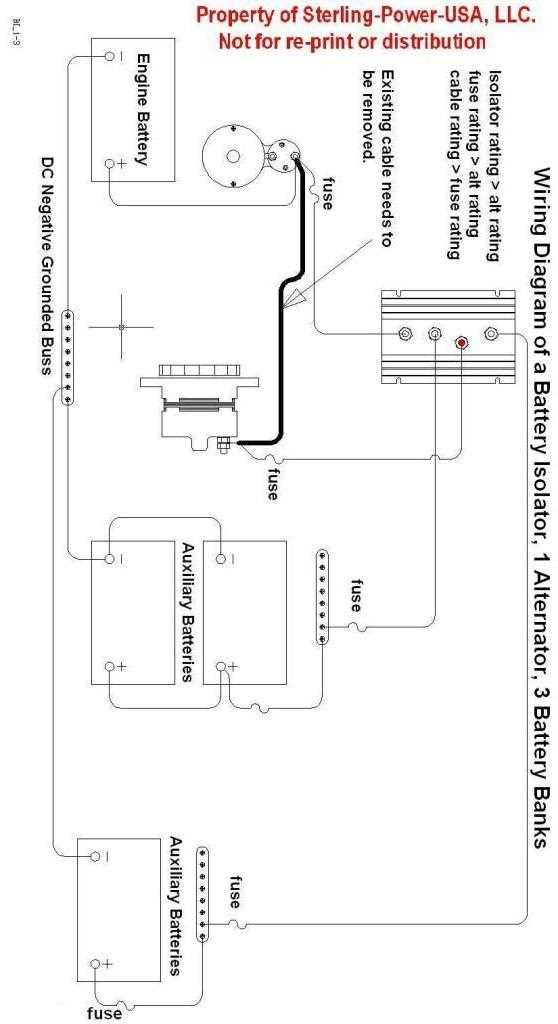 12v battery isolator wiring diagram