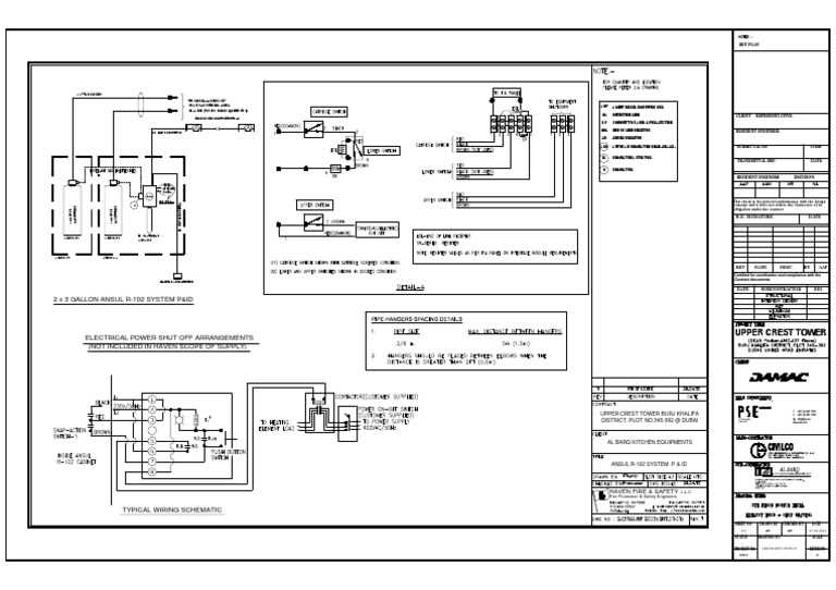 ansul system electrical wiring diagram