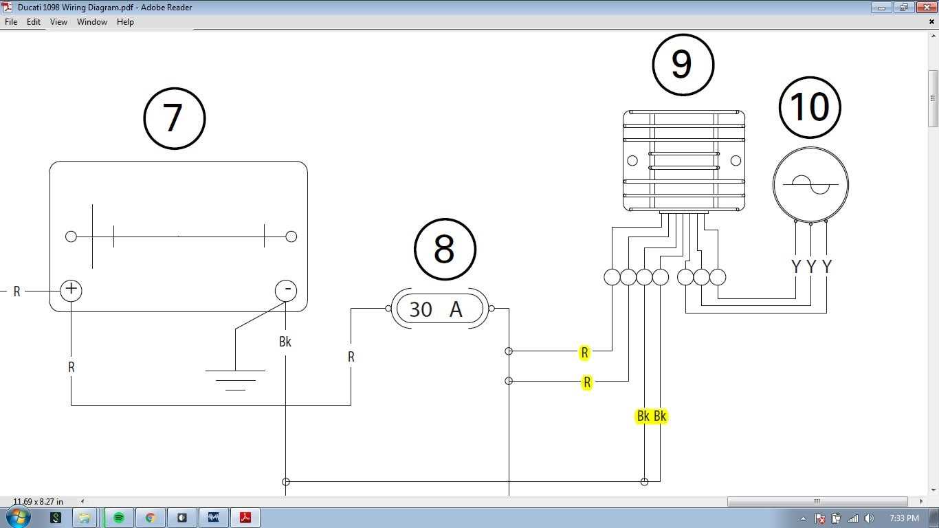 voltage regulator diagram wiring