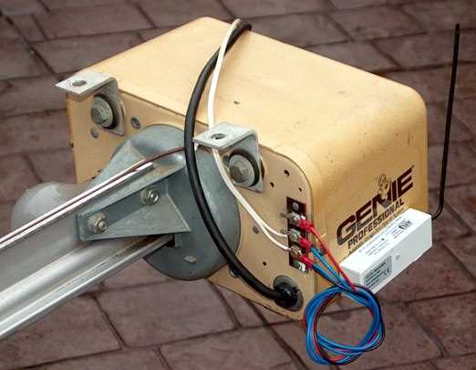 genie garage door opener wiring diagram