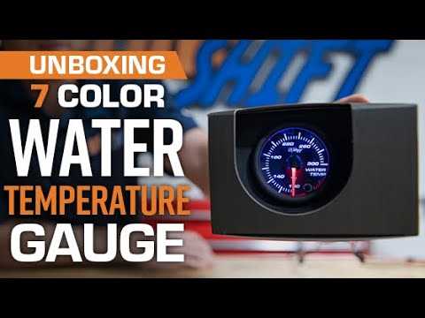 glowshift water temp gauge wiring diagram