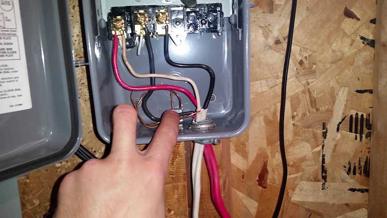 intermatic t104 timer wiring diagram