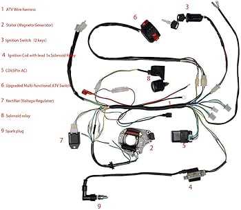 coolster 110cc atv wiring diagram