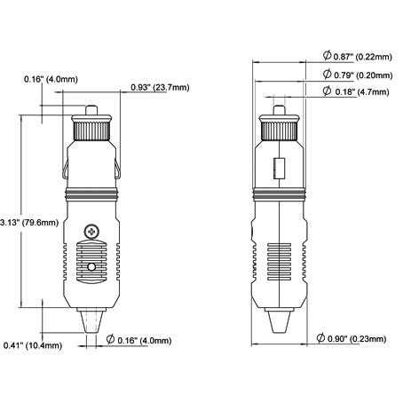 cigarette lighter socket wiring diagram