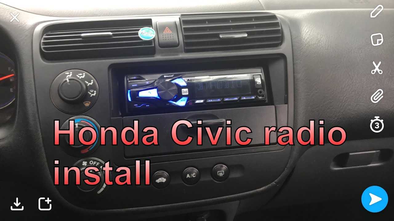 2003 honda civic stereo wiring diagram