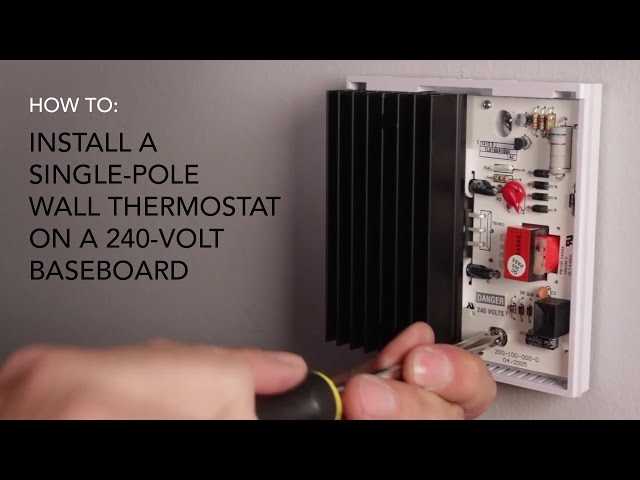 240 volt baseboard heater wiring diagram