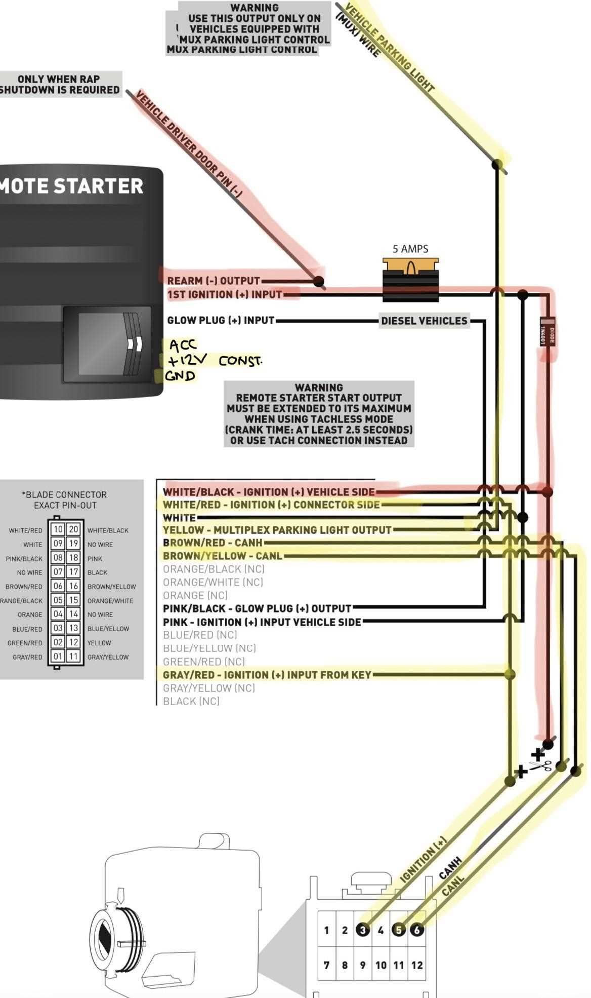 auto start wiring diagram