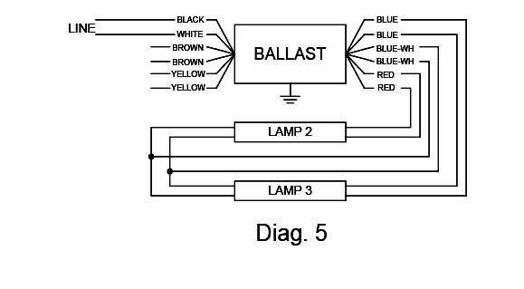 fluorescent bulb wiring diagram