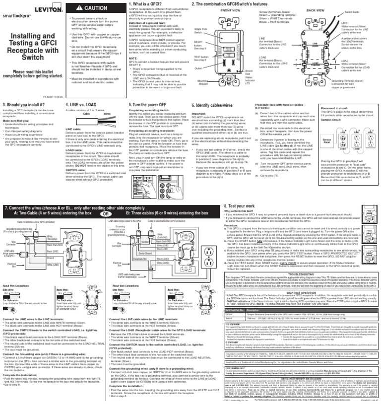 leviton switch outlet combination wiring diagram