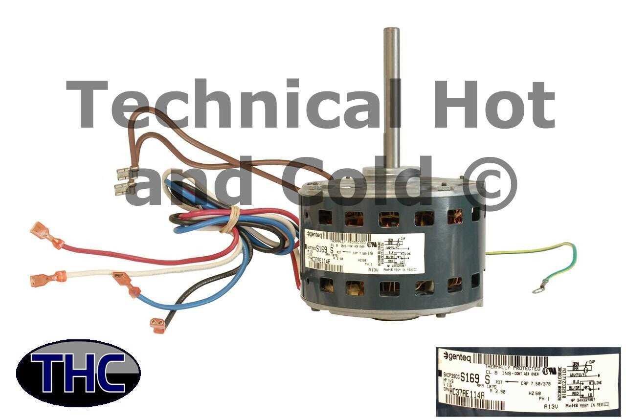 genteq motor wiring diagram