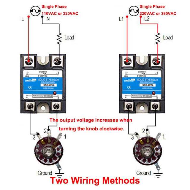 voltage regulator wiring diagram