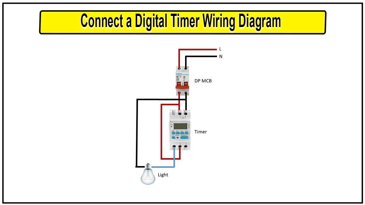 time clock wiring diagram