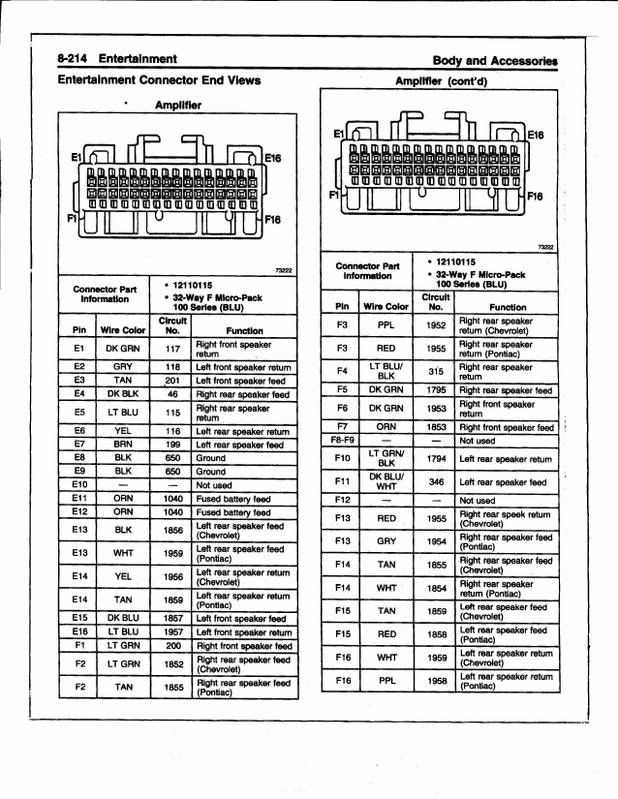 2006 pontiac g6 radio wiring diagram