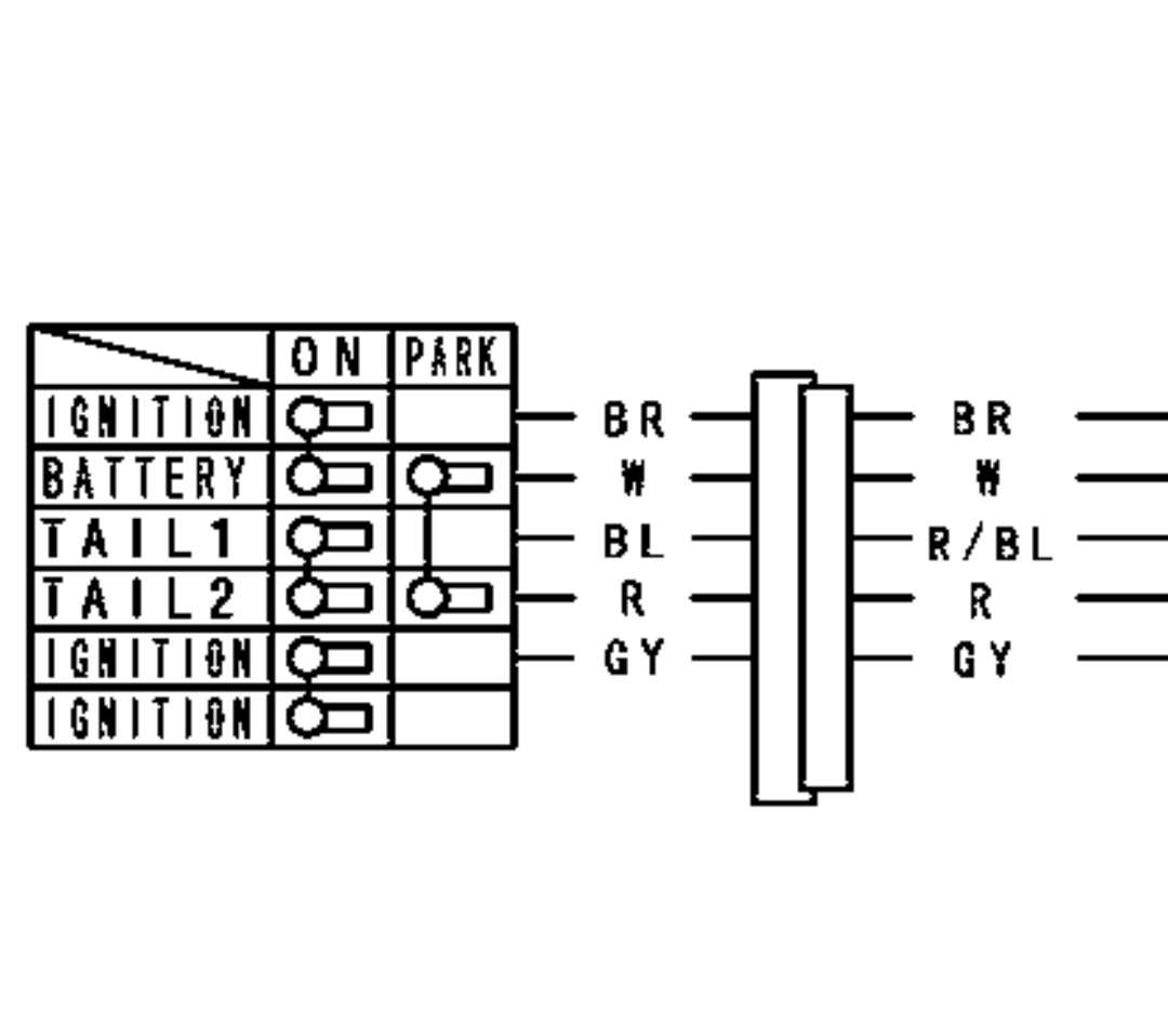 5 prong ignition switch wiring diagram