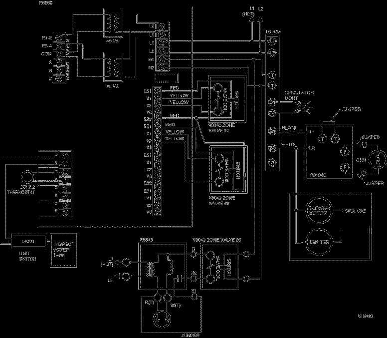 white rodgers zone valve wiring diagram