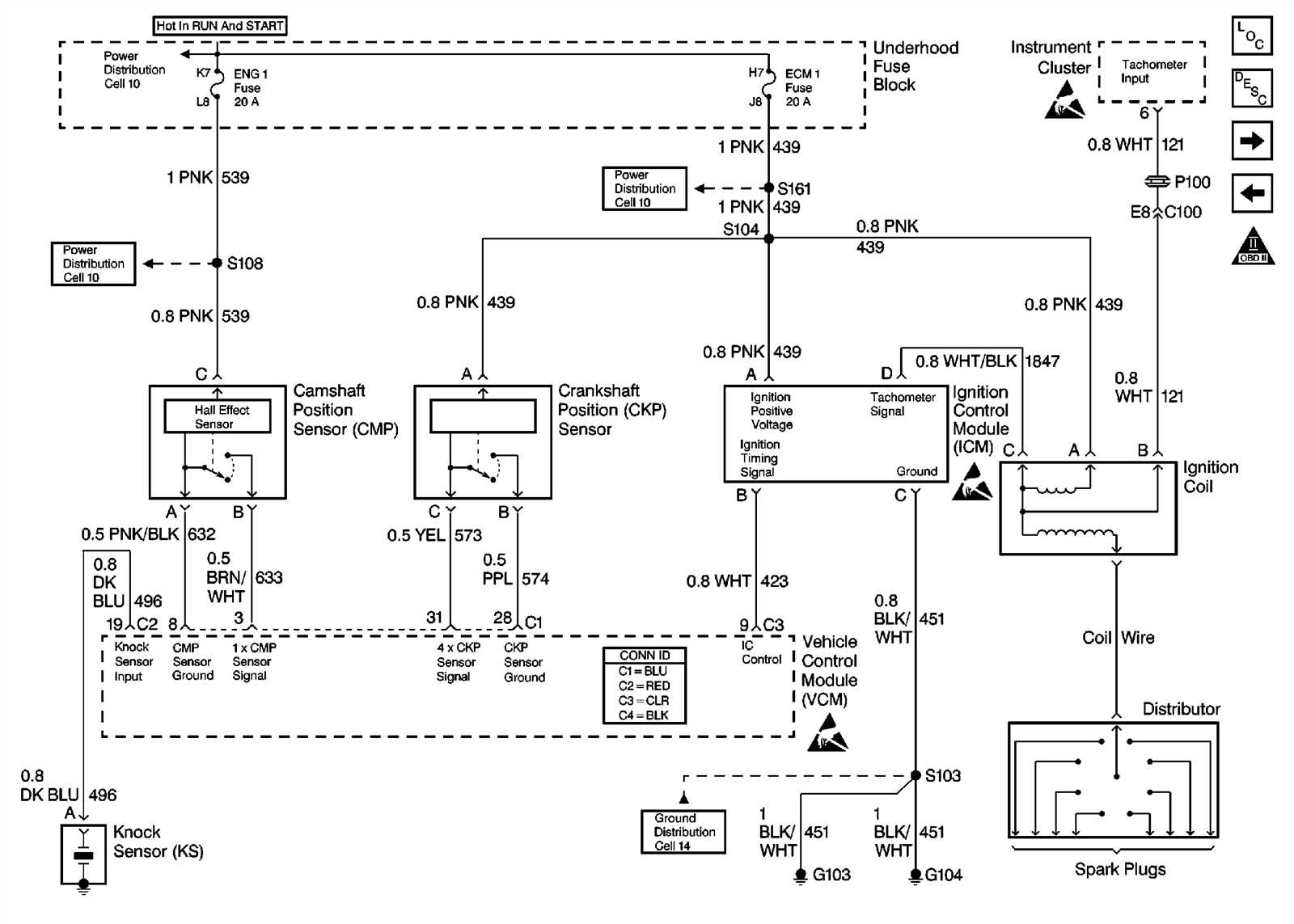 camshaft sensor wiring diagram