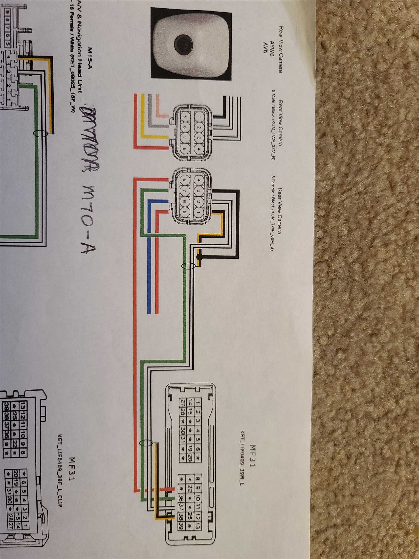 wiring diagram backup camera wiring schematic