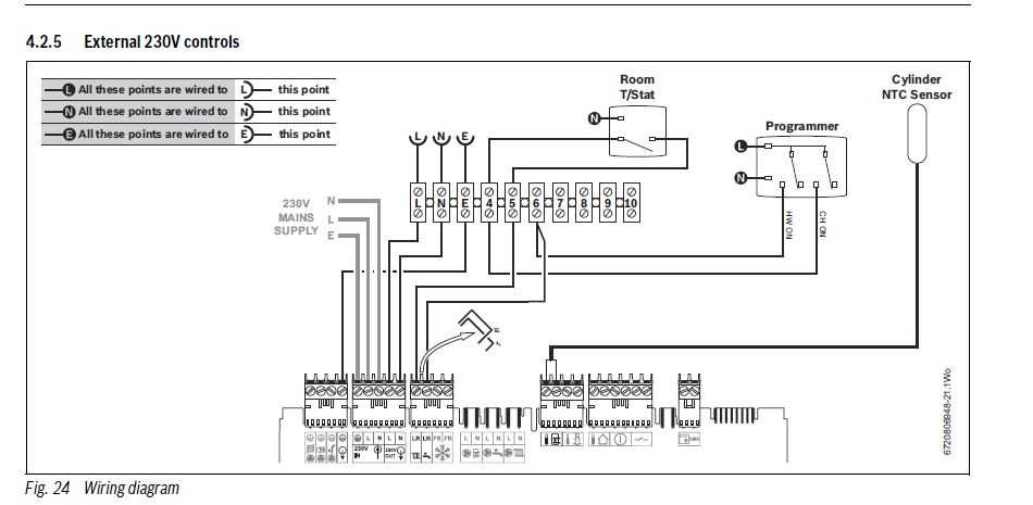 wiring diagram boiler