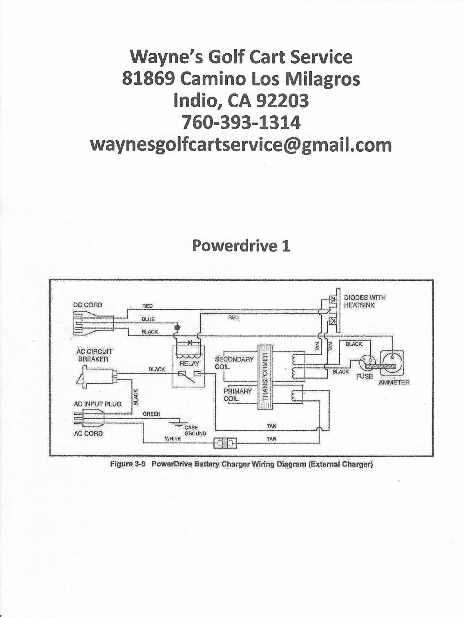 wiring diagram ezgo golf cart