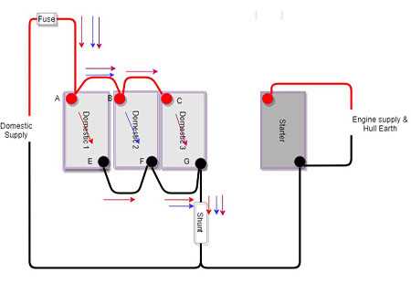 wiring diagram for 2 boat batteries