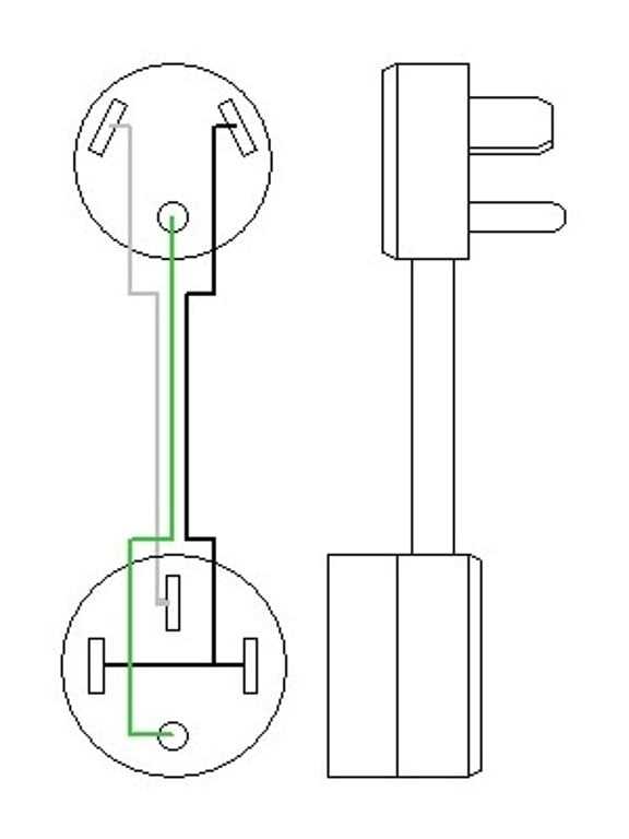 wiring diagram for 50 amp plug