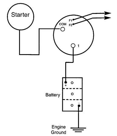 wiring diagram for dual battery switch