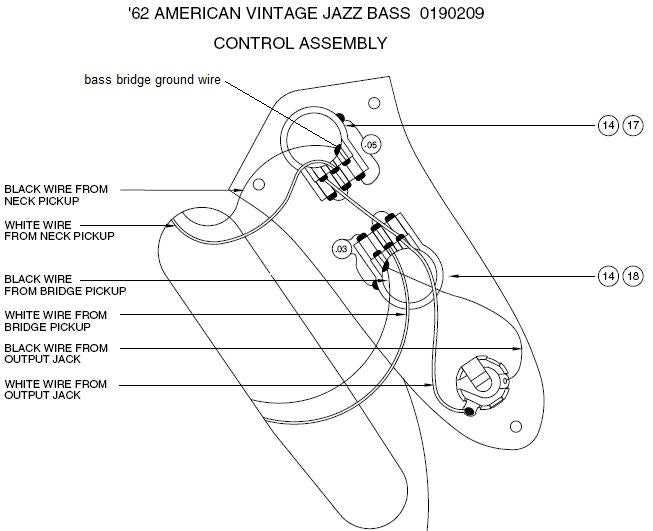 wiring diagram for fender jazz bass