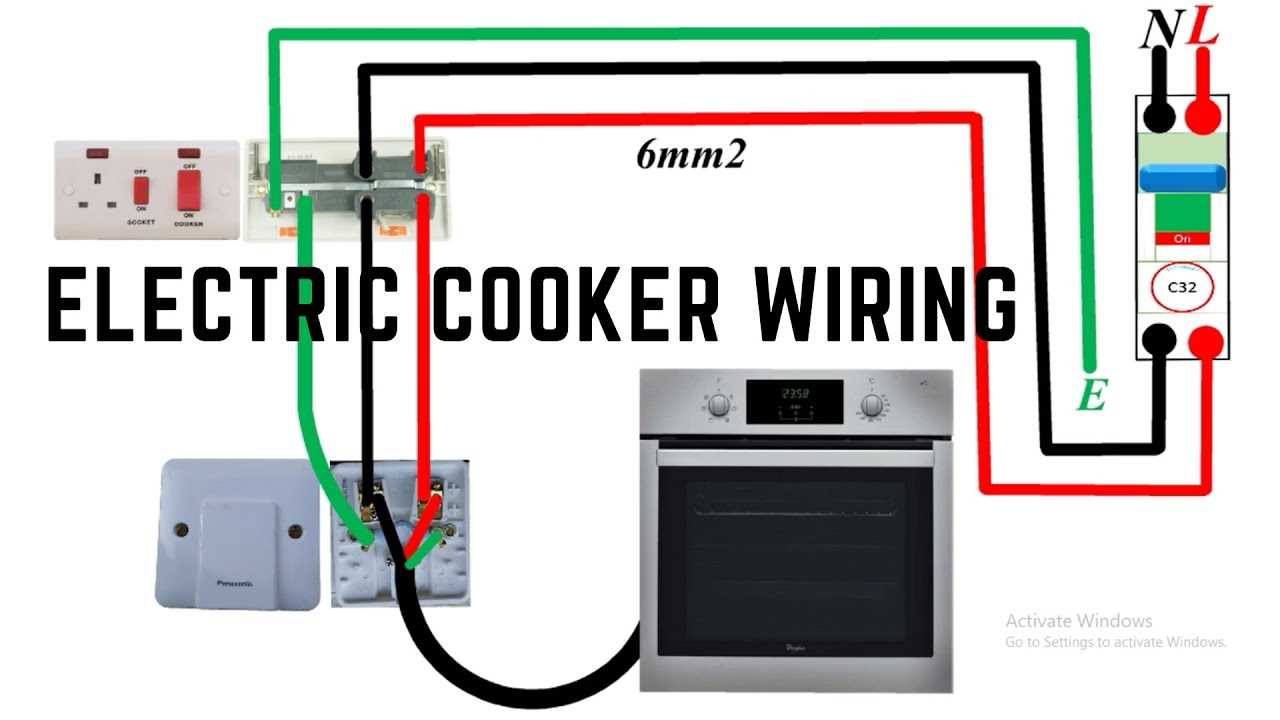 wiring diagram for oven