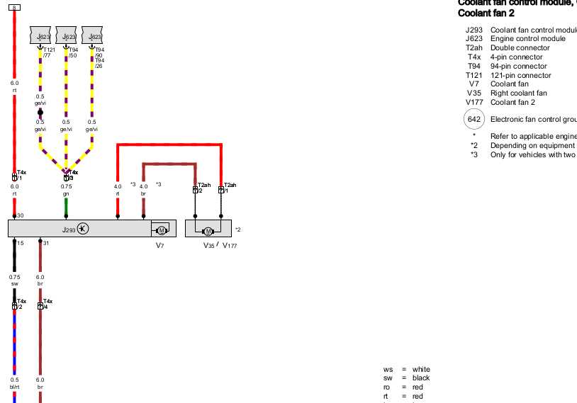 wiring diagram for radiator fan relay