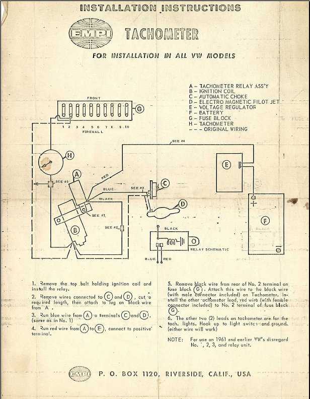 wiring diagram for sunpro super tach 2