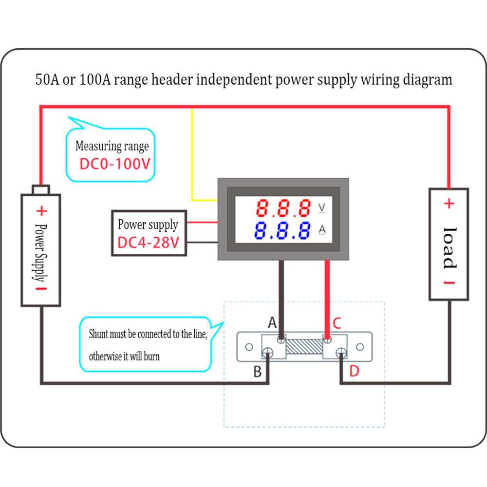 wiring diagram for voltmeter