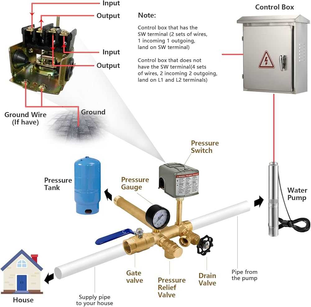 wiring diagram for well pressure switch