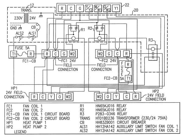 wiring diagram for york heat pump