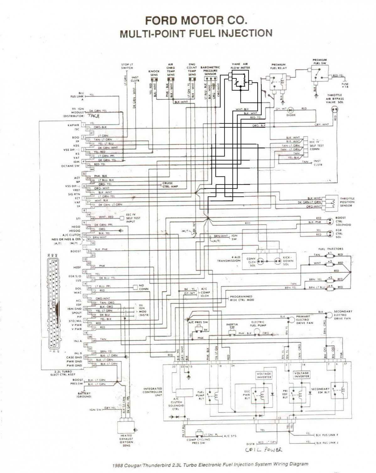 wiring diagram ford ranger